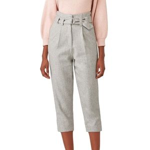 Line + Dot    Pleated Bon Pants